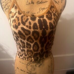 Leopard Print halter top